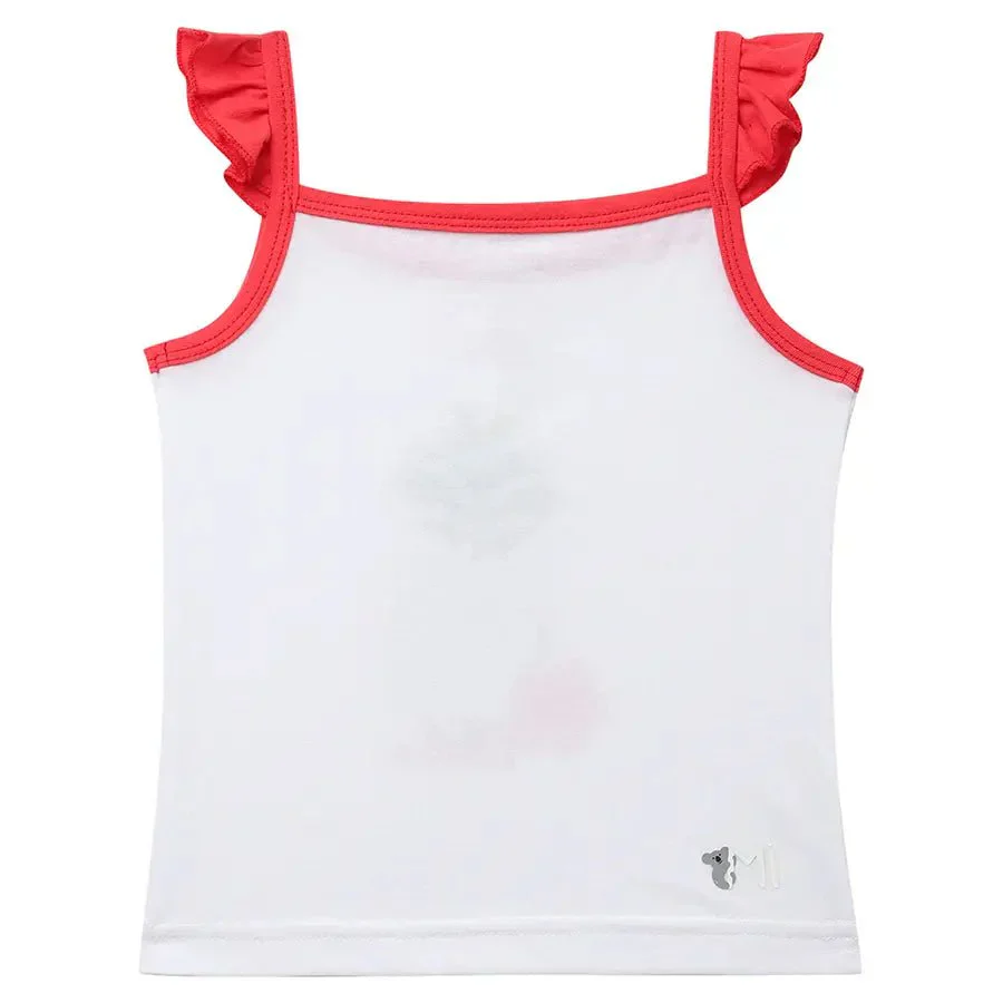 Flamingo Print Baby Girl Tank Top Set (Pack Of 3) - Image 7