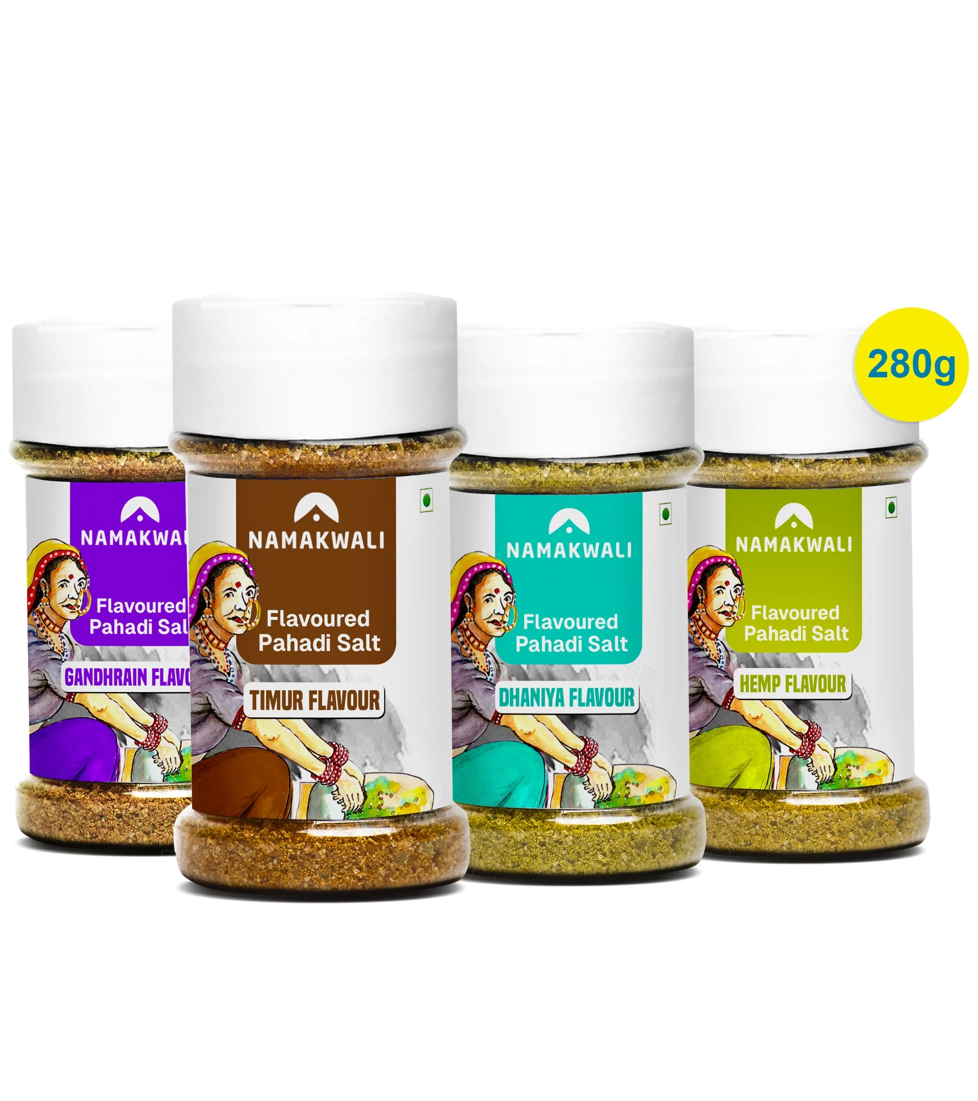 Flavoured Salt Combo, 280g