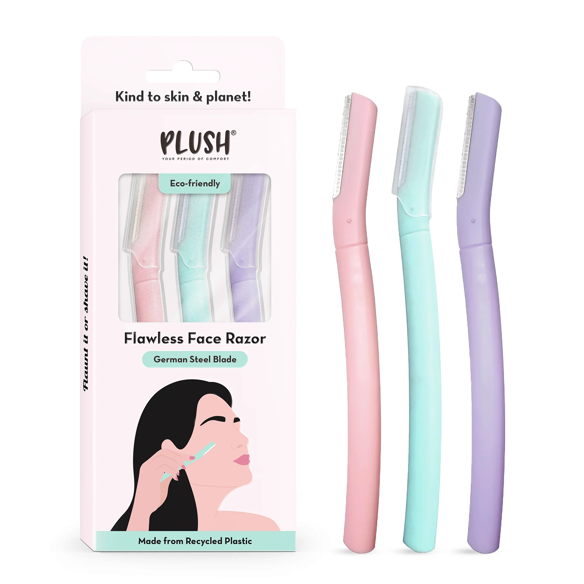Flawless Face Razor (Pack of 3) - Image 17