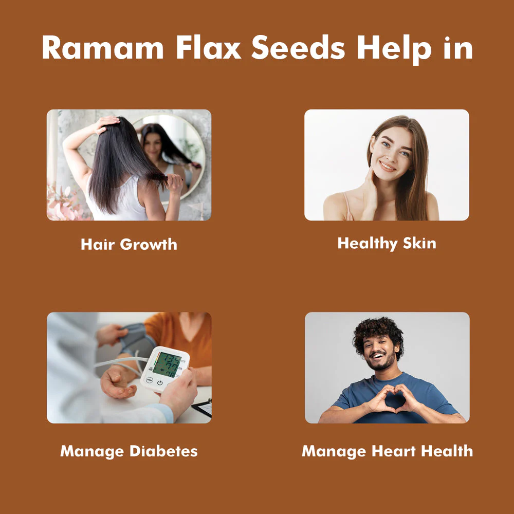 Flax Seeds 400g (Pack of 2) - Image 5