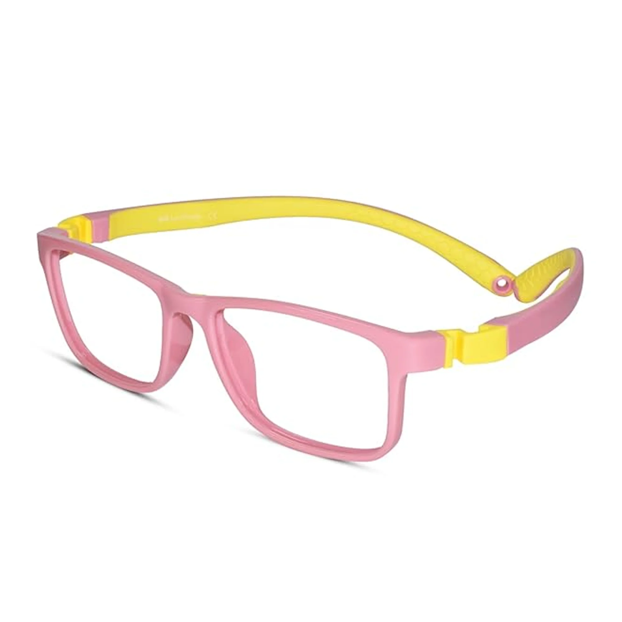 Flexible Full Rim Blue Rectangle Eyeglasses 6-10 yrs - Image 15