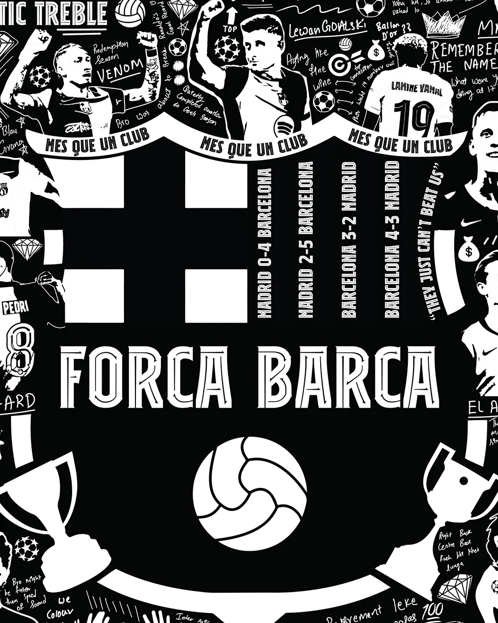 Flick's Mafia 24/25 Barca Oversized - Image 3