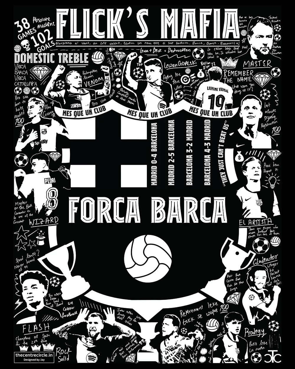Flick's Mafia 24/25 Barca Oversized - Image 7