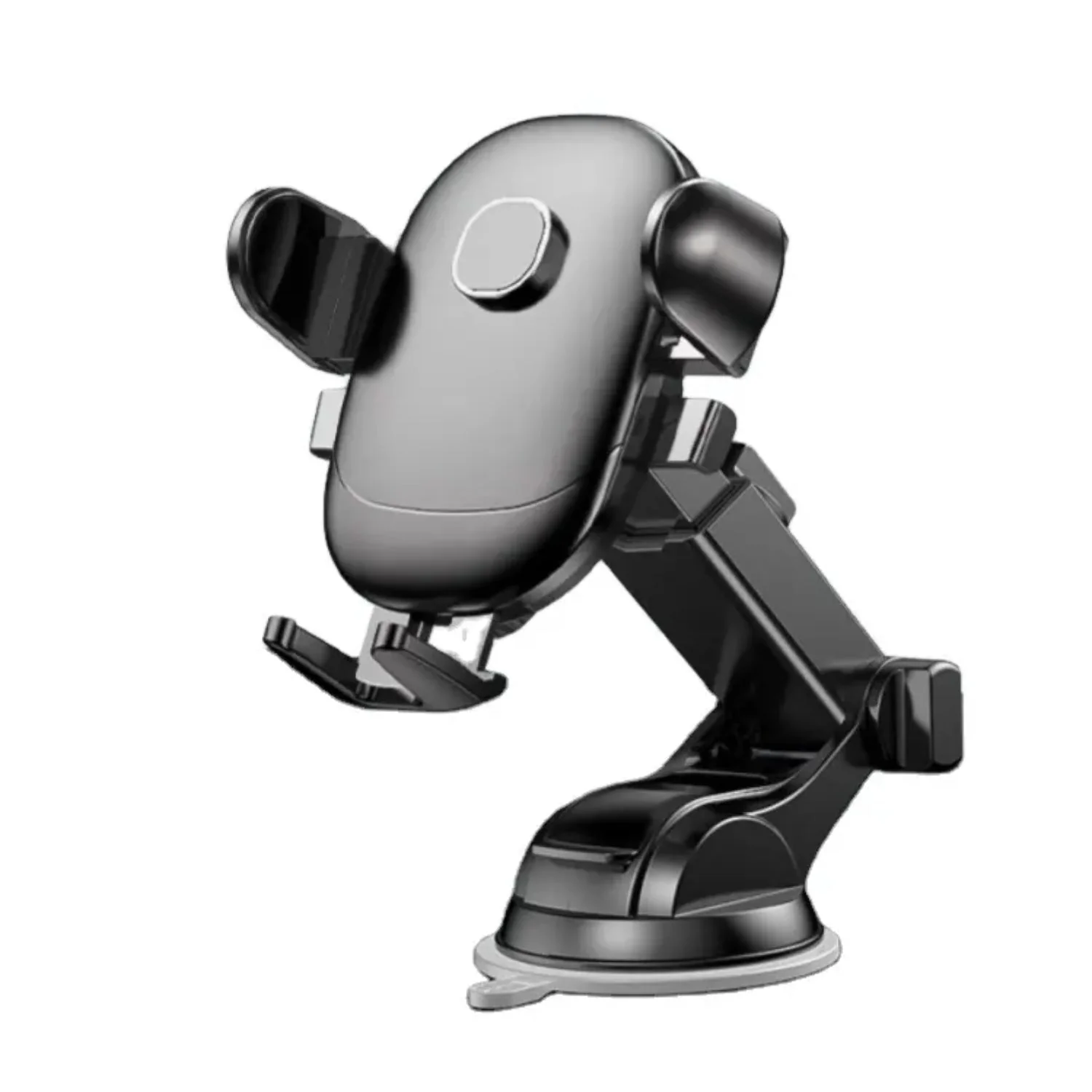 Flixx Car Mobile Holder, 360° Rotatable Phone Mount with Quick Release, One-Hand Operation & Scratch-Free Silicone Padding