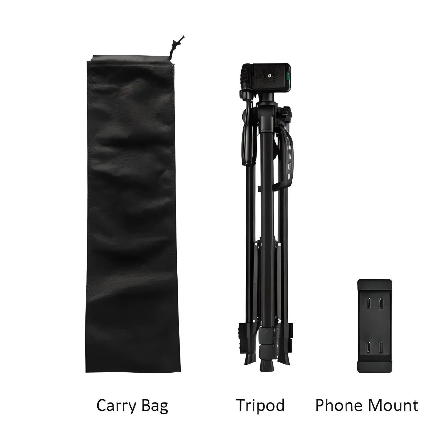 Flixx Mobile Tripod Stand | Sturdy Aluminum, Adjustable Height, 360° Rotatable Head | Lightweight & Heavy-Duty - Image 7