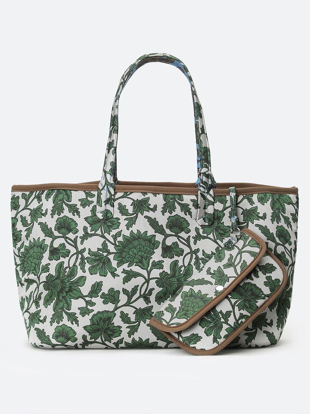 Flora Fence Reversible Women Handbag For Trendy Appeal Now - Image 3