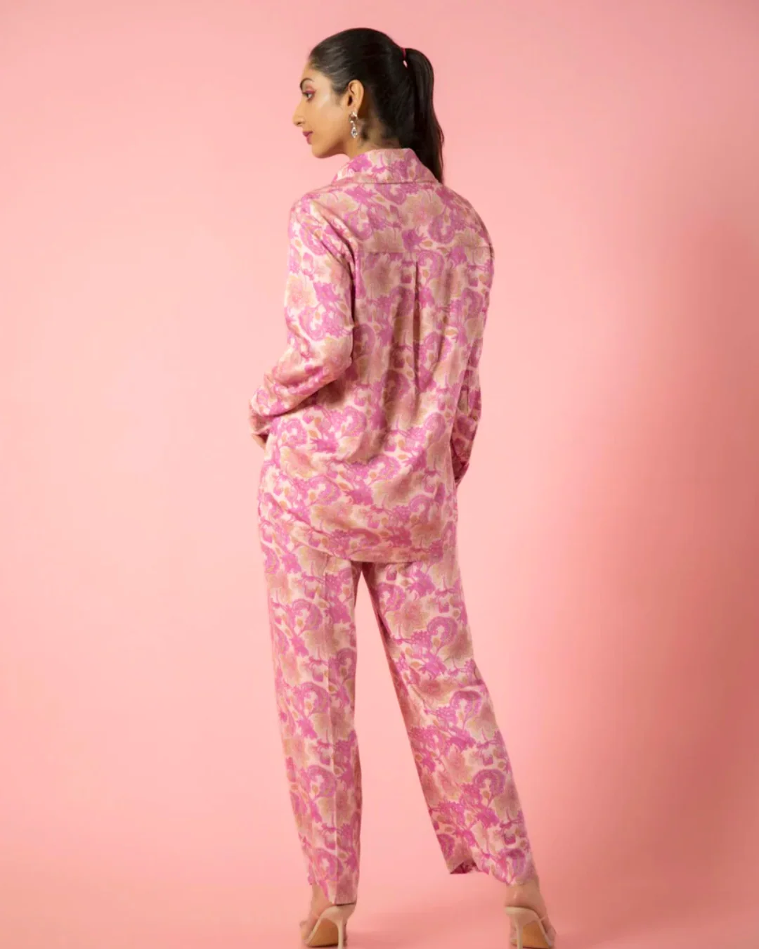 Floral Bliss 2-Piece Coord Set – Stylish & Comfy Printed Co-Ord for Women - Image 5