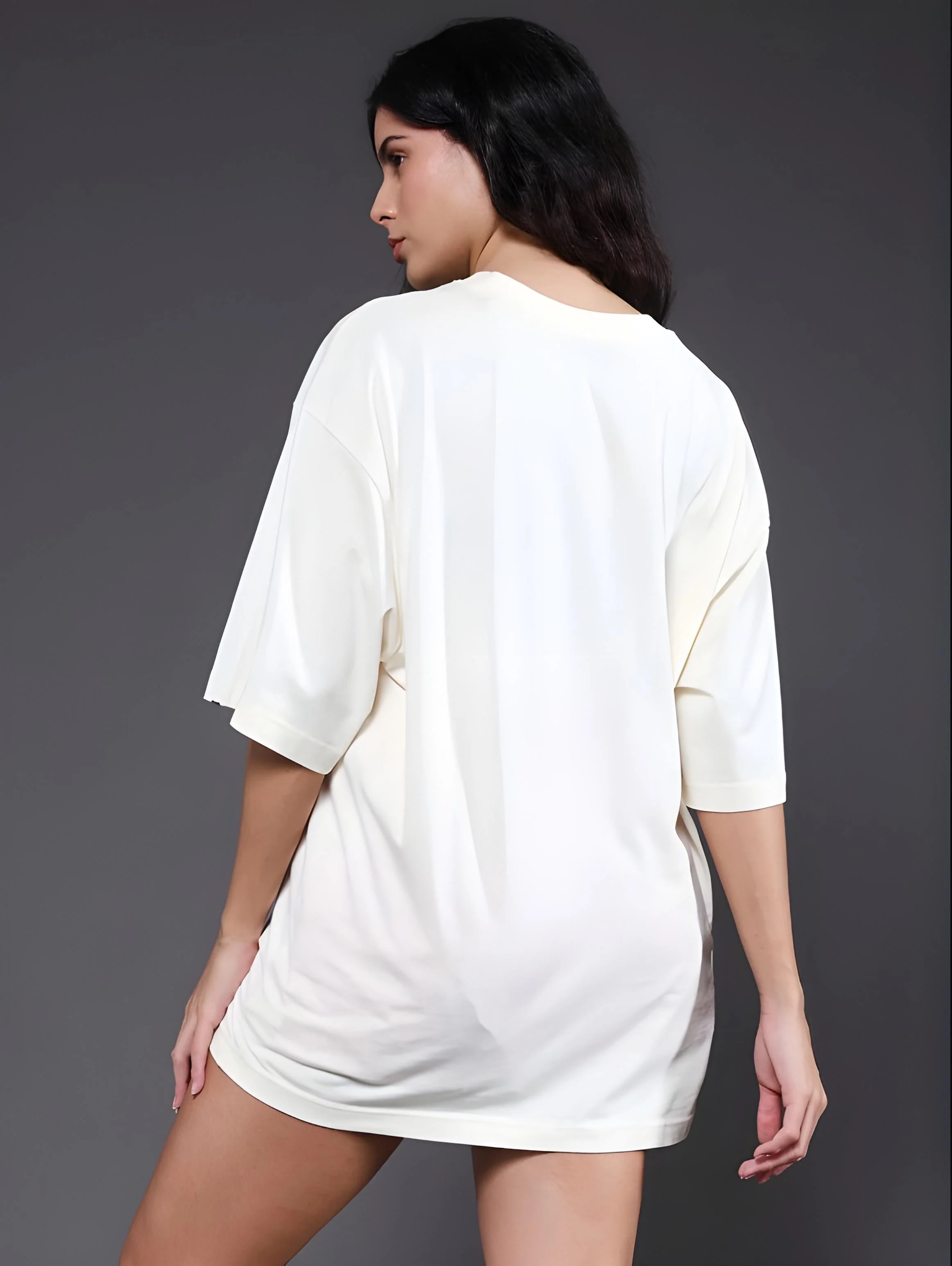 Floral: Oversized T-shirt - Image 4