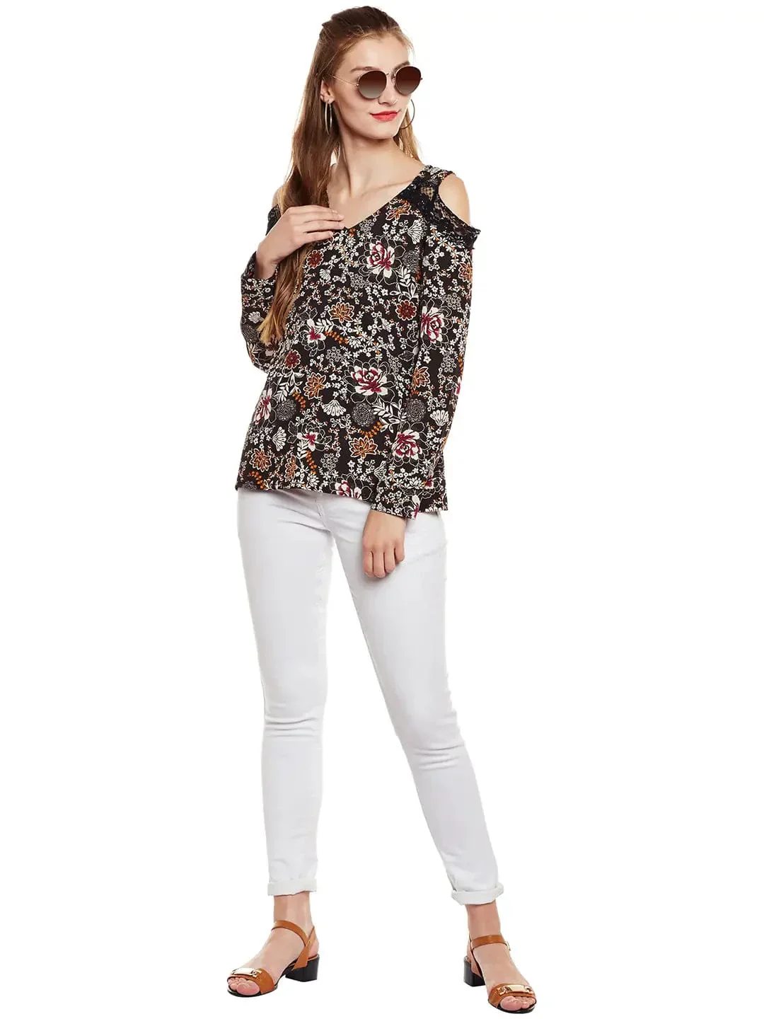 Floral Print Top - Image 2