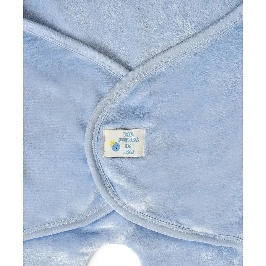 Flurry Knitted Baby Hooded Wrap Blanket - Image 5