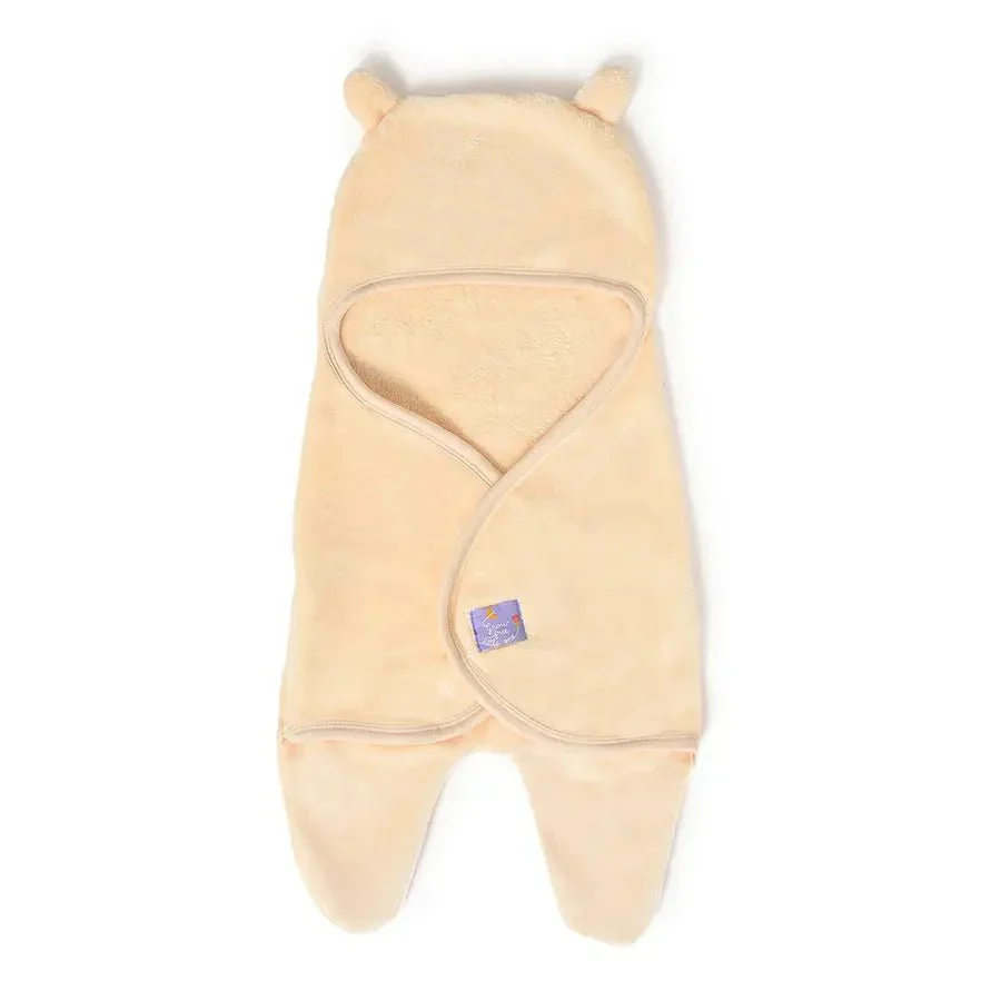 Flurry Knitted Hooded Wrap Blanket