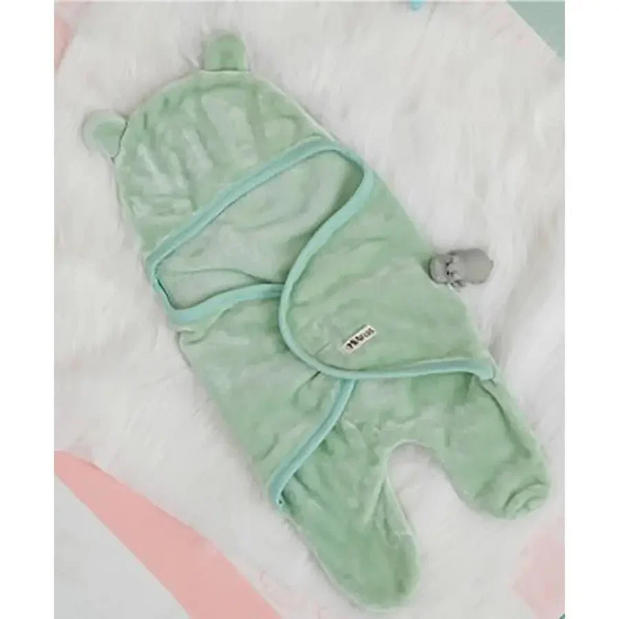Flurry Knitted Hooded Wrap Blanket Cotton - Image 4