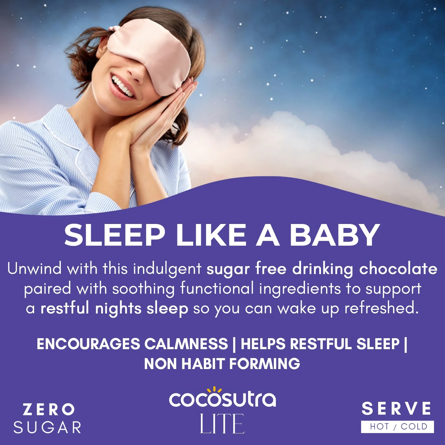 FOCUS & RELAX Sugar Free Drinking Chocolate Mix - Image 6