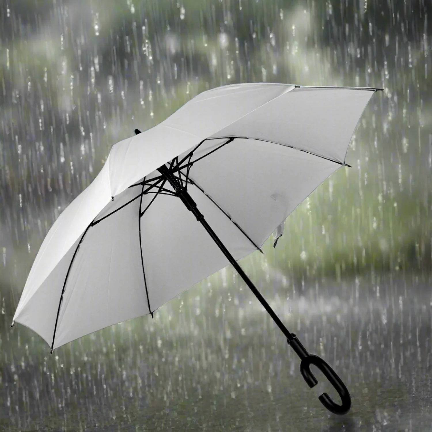Foldable UV Umbrella with C-Handle – Sun & Rain Protection for Kids (1 Pc, Mixed Colors) - Image 5