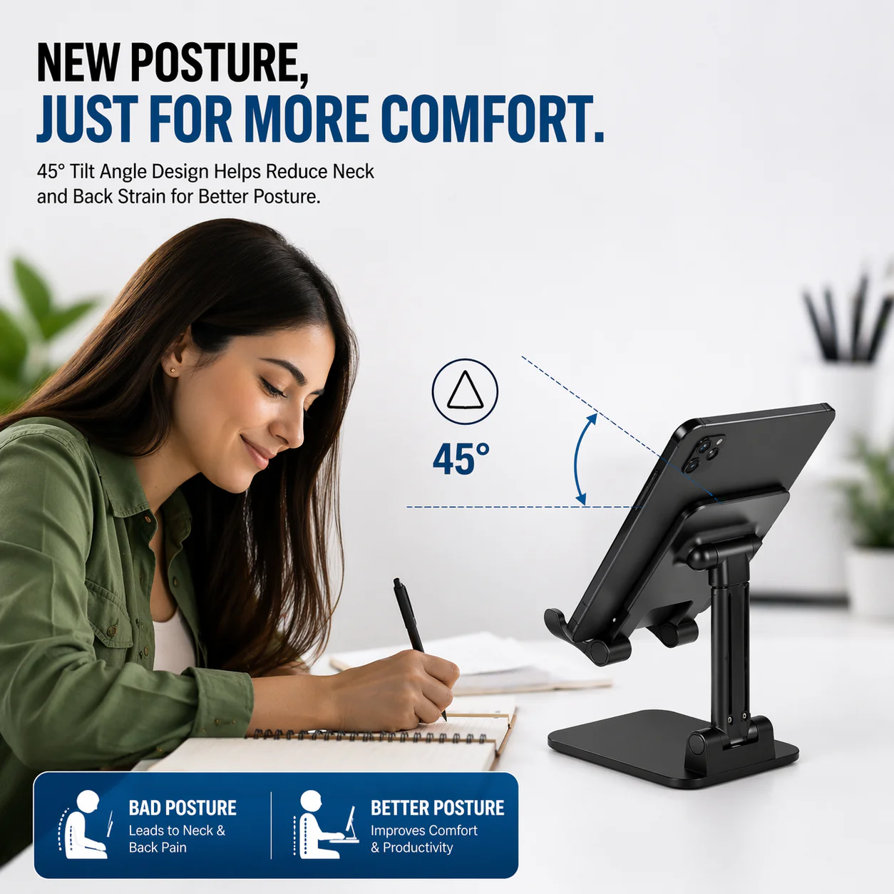 Folding Anti-Slip Mobile Stand - Image 3