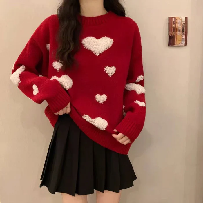 Foma Hearts Sweater - Image 5