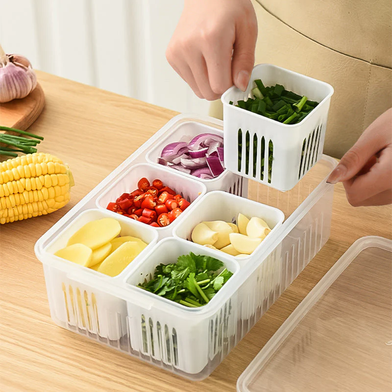 Food Containers with Detachable Grid Boxes - Image 3