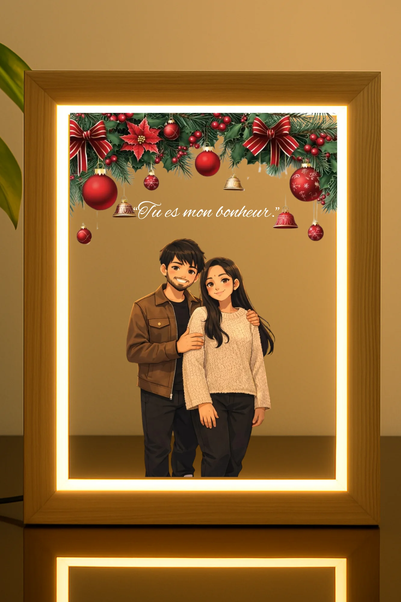 Forever Love Customized Square Frame - Image 3