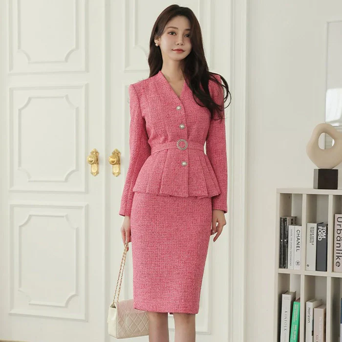 Formal Skirt Co-Ord Set - Image 2