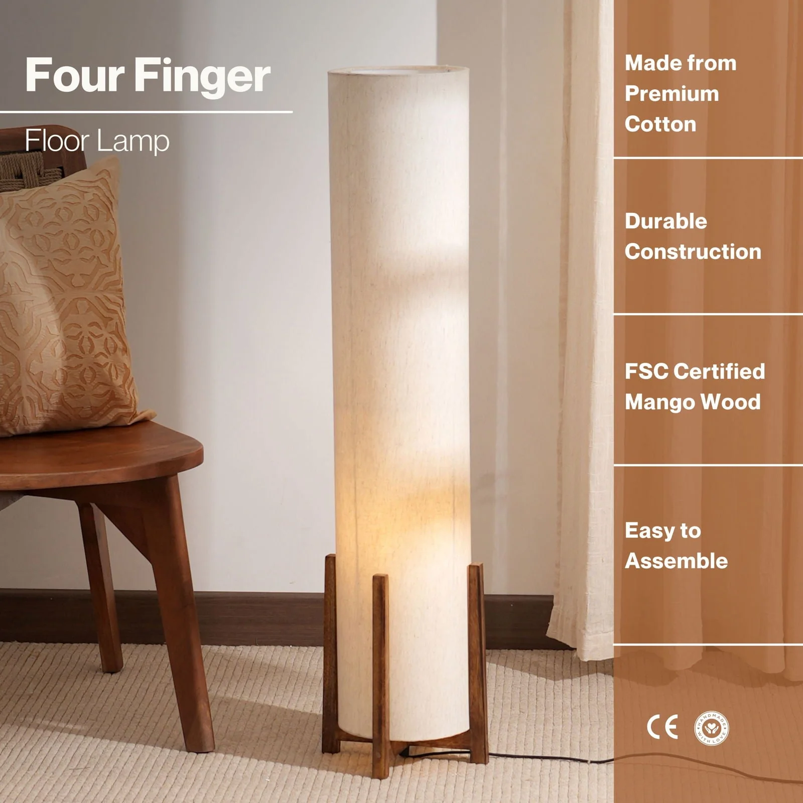 Four Finger Floor Lamp - Image 7