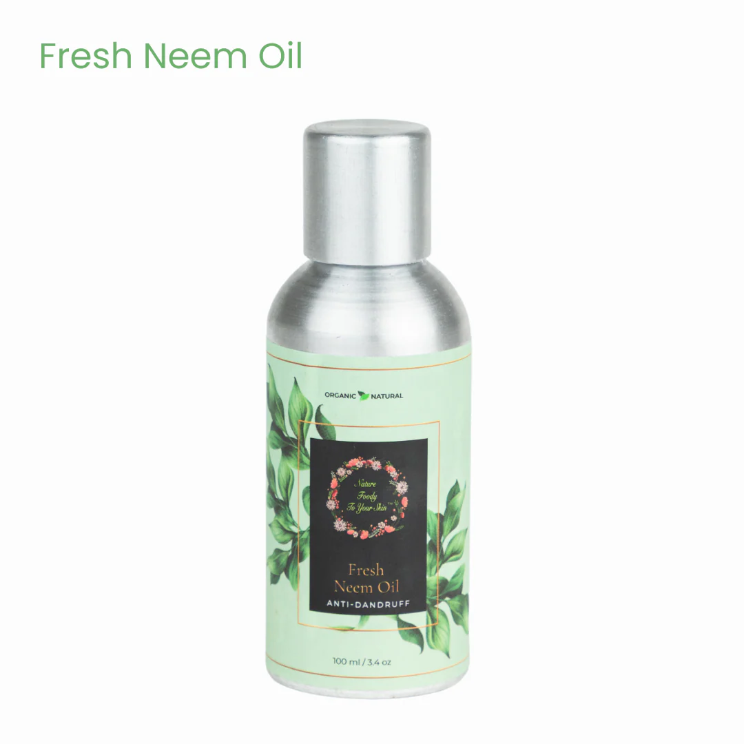 Fresh Neem Hair oil for Dandruff Free Hair