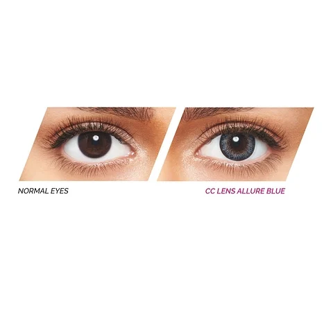 Freshlook FLCC OneDay ALLURE BLUE Color Contact Lens 10 Lens Box - Image 2