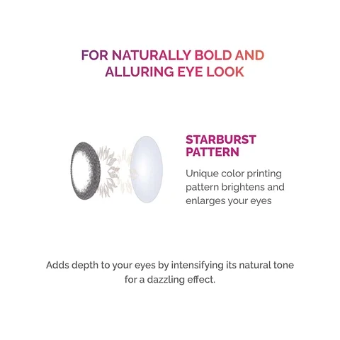 Freshlook FLCC OneDay ALLURE HAZEL Color Contact Lens 10 Lens Box - Image 7