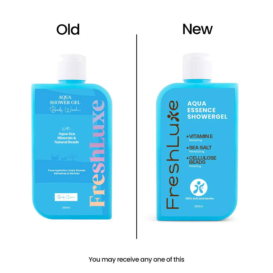 FreshLuxe Aqua Essence Shower Gel | Deep Hydration & All-Day Freshness | 200 ml | 400 ml - Image 6