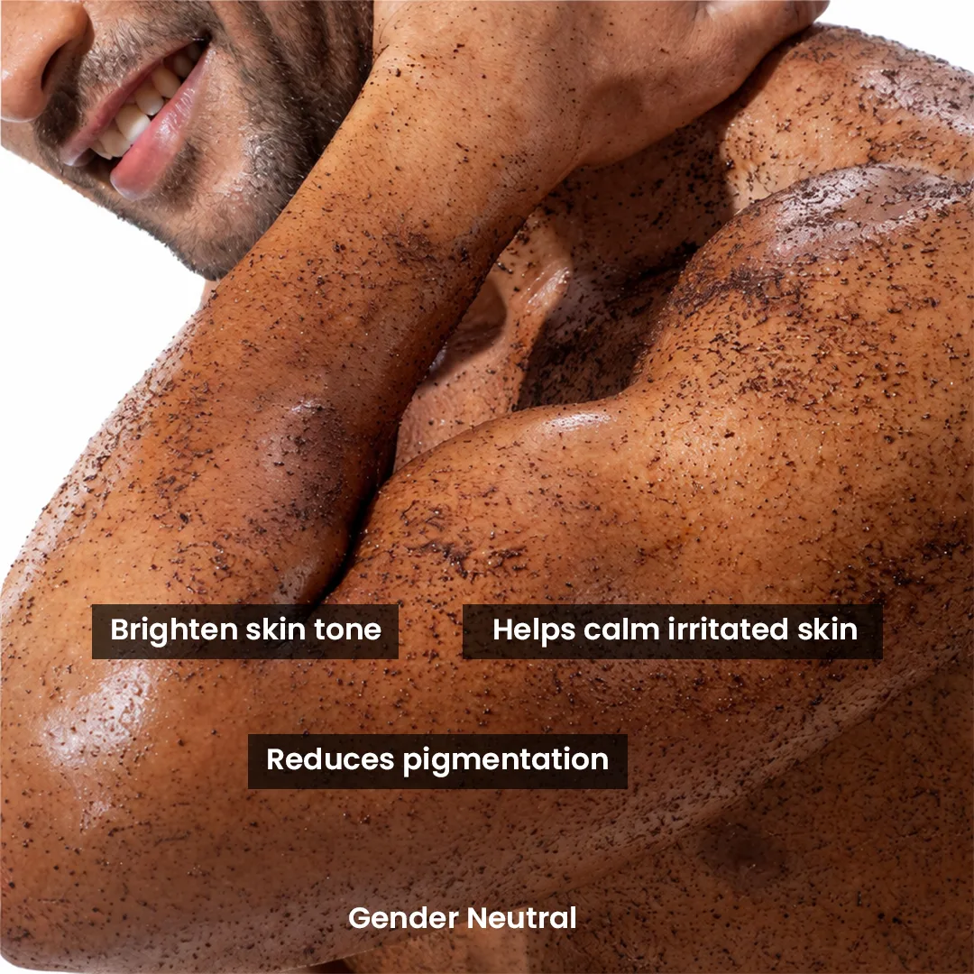 FreshLuxe Coffee Face & Body Scrub | Deep Exfoliation, Removes Dead Skin & Boosts Glow | 140g - Image 4