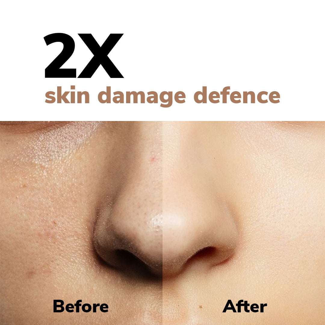 FreshLuxe Pollution Free Skin Combo | AYUSH-Approved | Charcoal, Vitamin C & Neem-Aloe Shampoo for clear and pollution-free skin. - Image 3