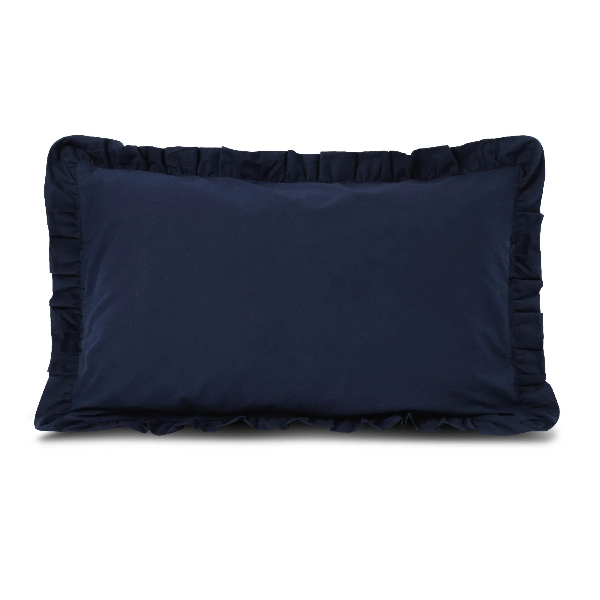 Frill 100% Cotton Bed Pillow Cover | Single - Image 12