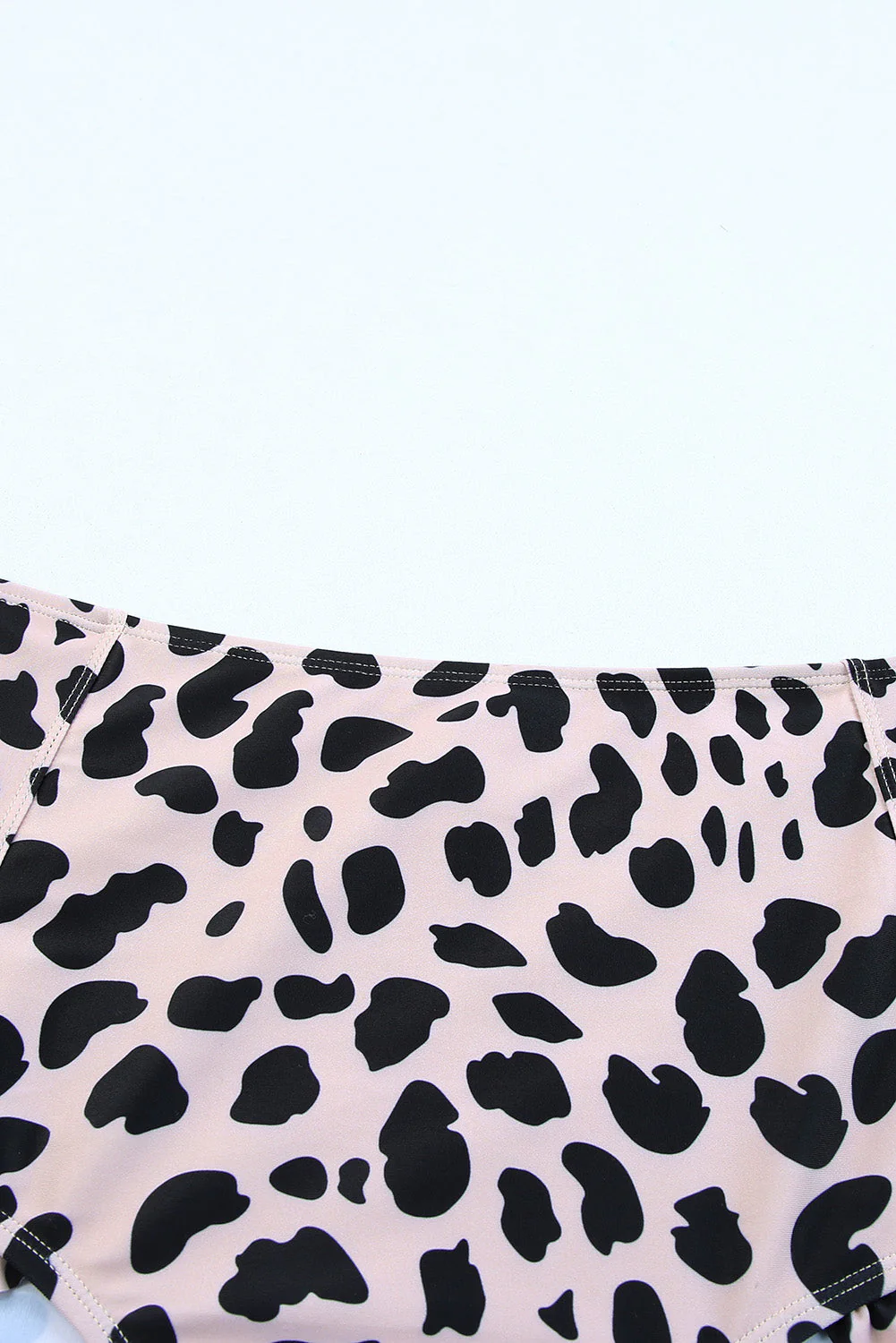 Frilled Leopard High Waist Bikini - Image 11