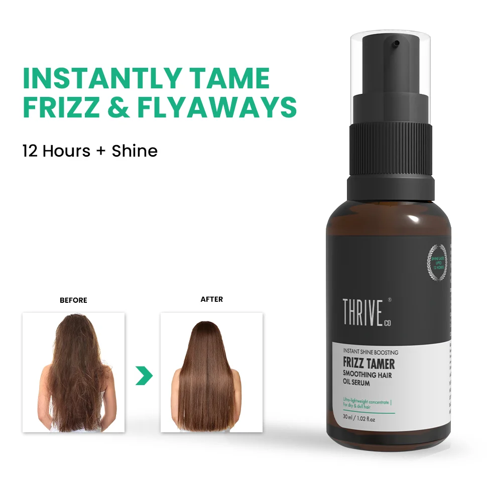Frizz Tamer Smoothing Hair Oil Serum, 30ml
