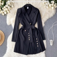 Front Knot Coat Dress - Image 4