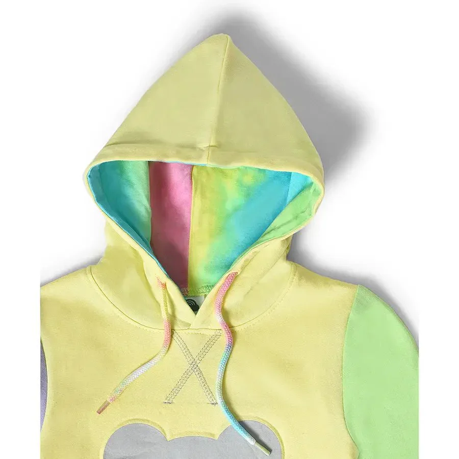 Frosty'Z Knitted Melange Girl Baby Hoodie Dress - Image 3