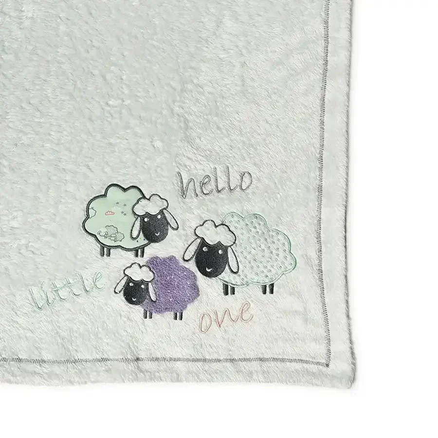 Frosty'Z Li'L Bub Knitted Interlock Newborn Baby Blanket Set - Image 6