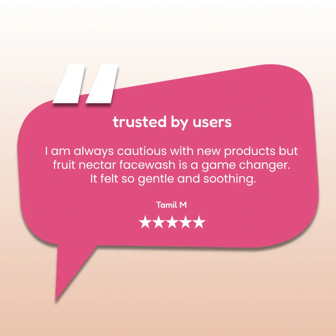 Fruit Nectar Face Wash | Glowing Skin & Reducing Dark Spots | Daily Use | 100 ml - Image 6