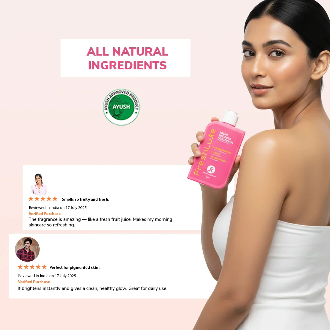 Fruit Nectar Face Wash | Glowing Skin & Reducing Dark Spots | Daily Use | 100 ml - Image 4