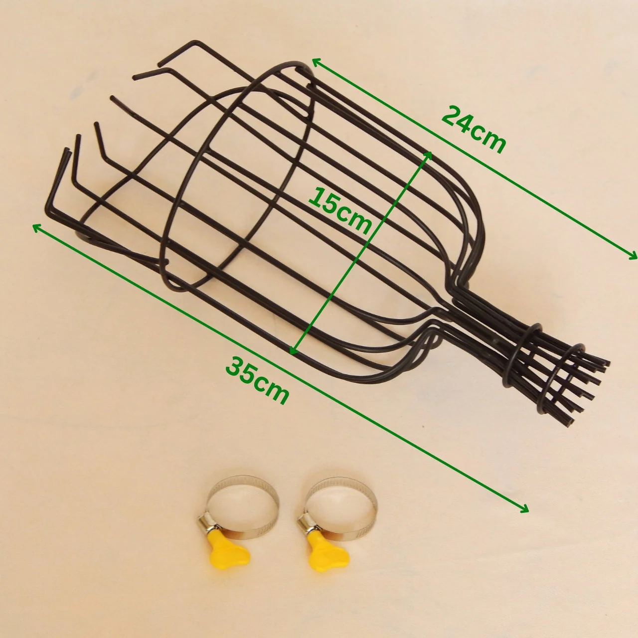 Fruit Picker Tool with Adjustable Pole Fixing Clamp - Image 2