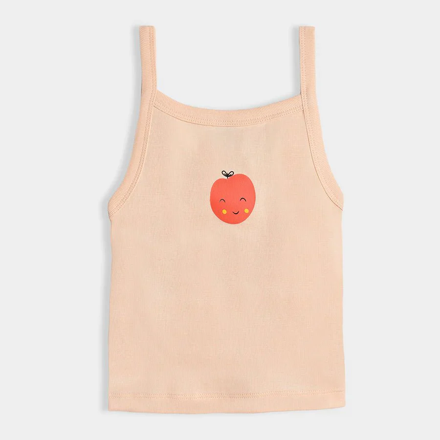 Fruits Pastel Rib Baby Girl Vests Pack Of 3 - Image 9