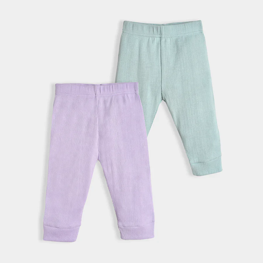 Fruits Pastel Solid Baby Girl Pajama Set Pack Of 2