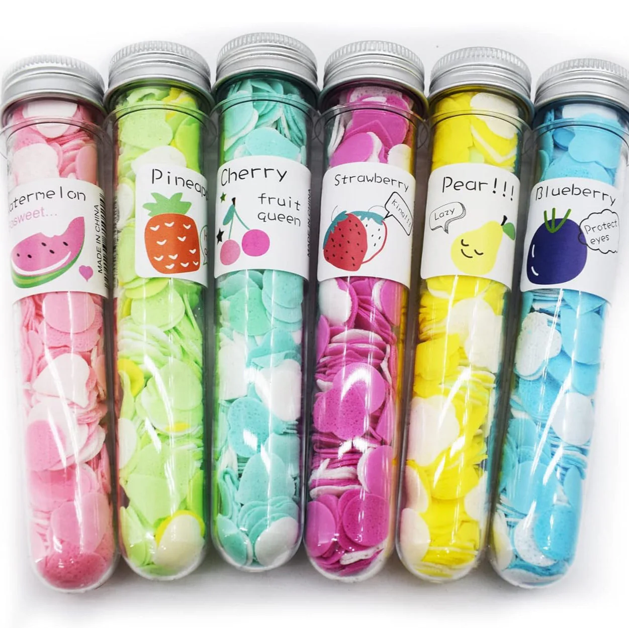 FruityClean: Set of 3 Cute Travel-Friendly Hand Soap Paper Flake Tubes – Perfect for On-the-Go Hygiene - Image 13