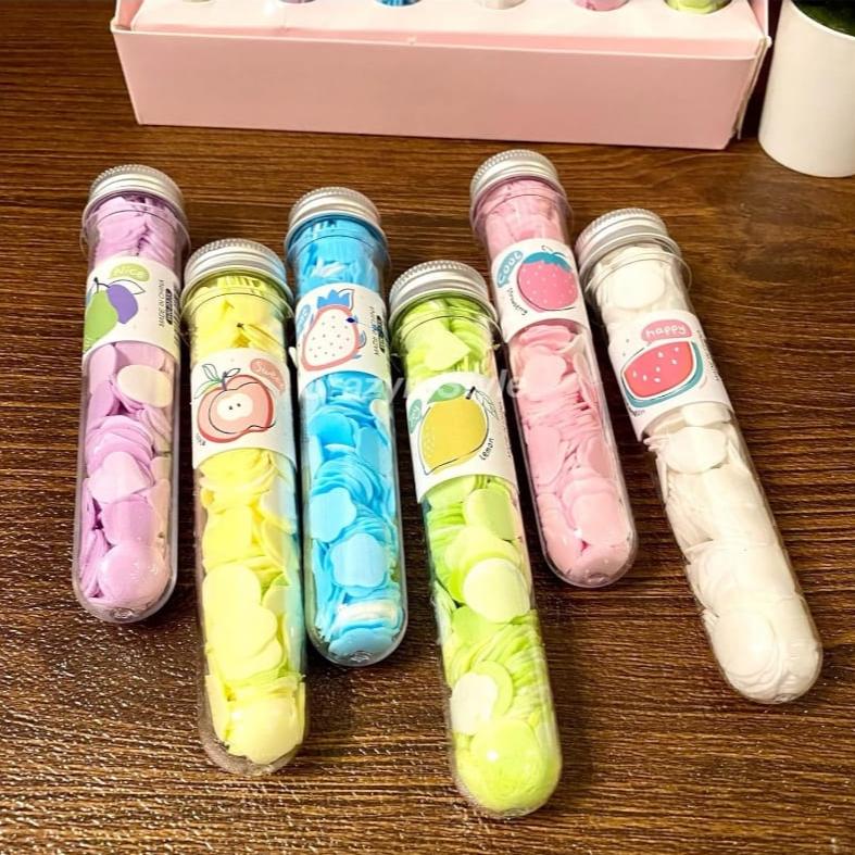 FruityClean: Set of 3 Cute Travel-Friendly Hand Soap Paper Flake Tubes – Perfect for On-the-Go Hygiene - Image 7