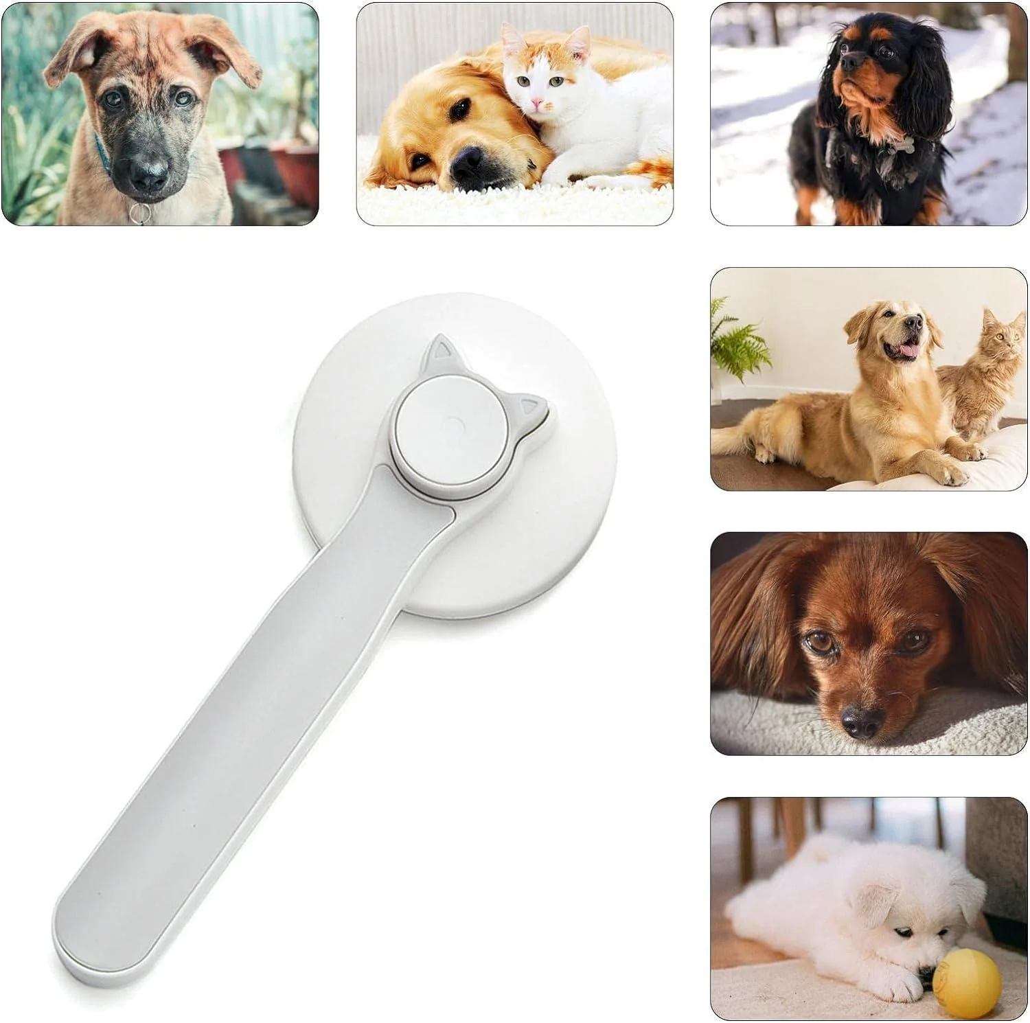 Frush: Furry Friend comb with Retractable Bristles - Image 3