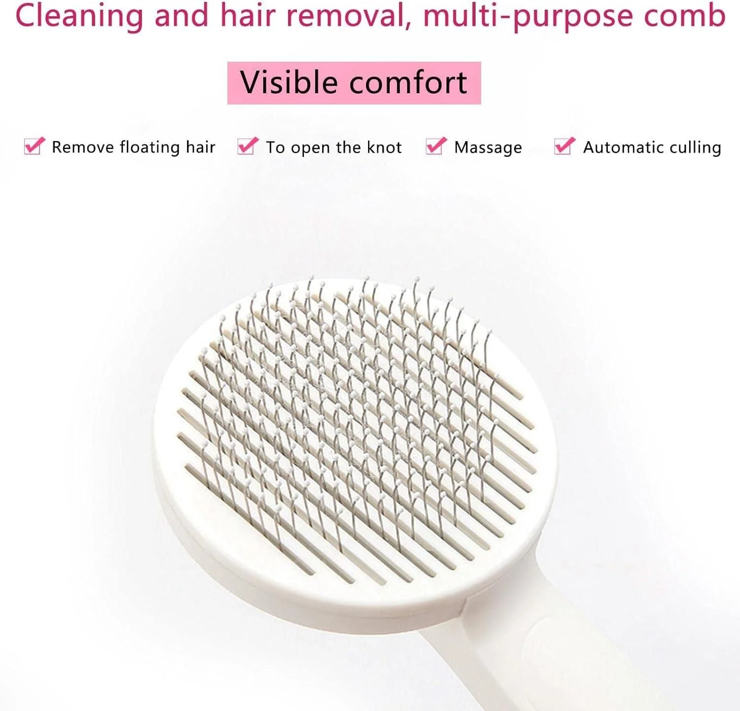 Frush: Furry Friend comb with Retractable Bristles - Image 5