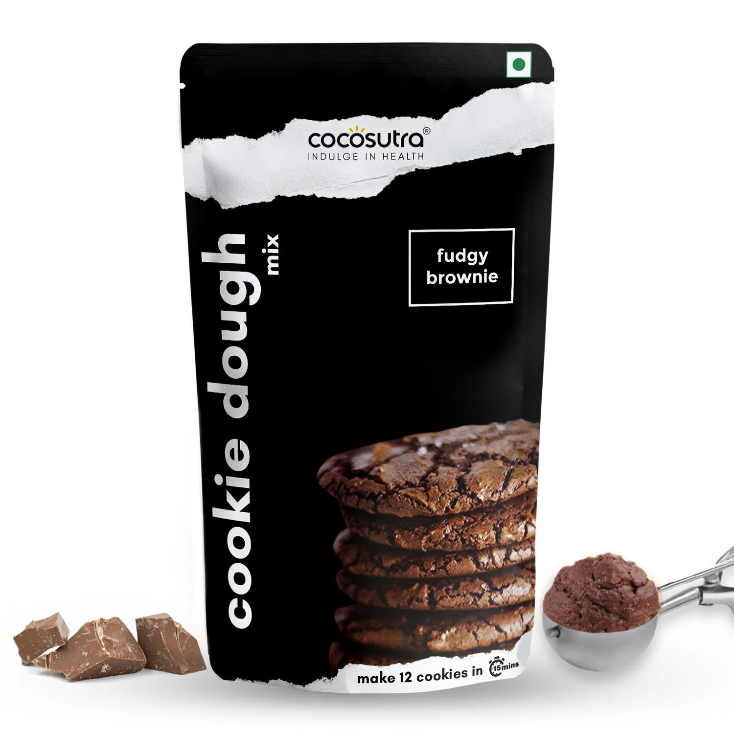 Fudgy Brownie Cookie Dough Mix | 220 g - Image 6