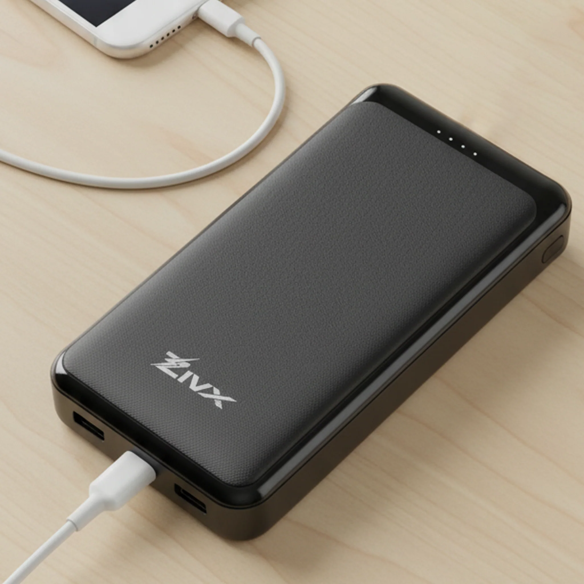 FuelX | 10000mAh Power Bank | Portable Slim Design | Dual USB Output Type-C Micro (Input & Output) | Lithium Polymer Battery | Compatible with iPhone, Samsung & All Smartphones - Image 8