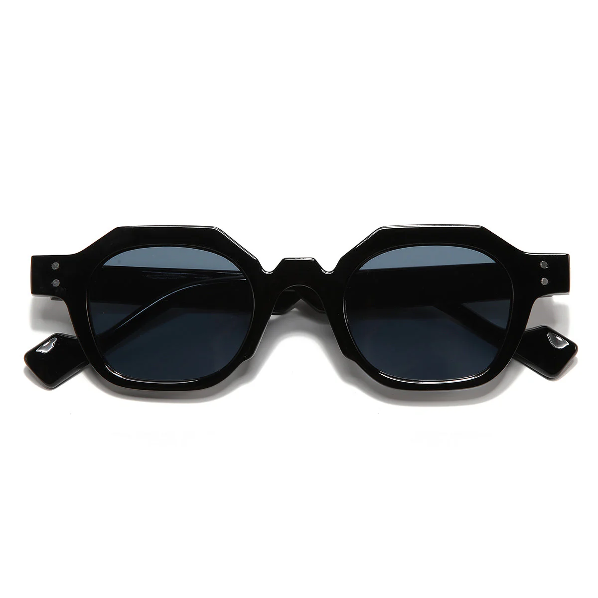 Full Black SZ 2002 Round Sunglasses - Image 11