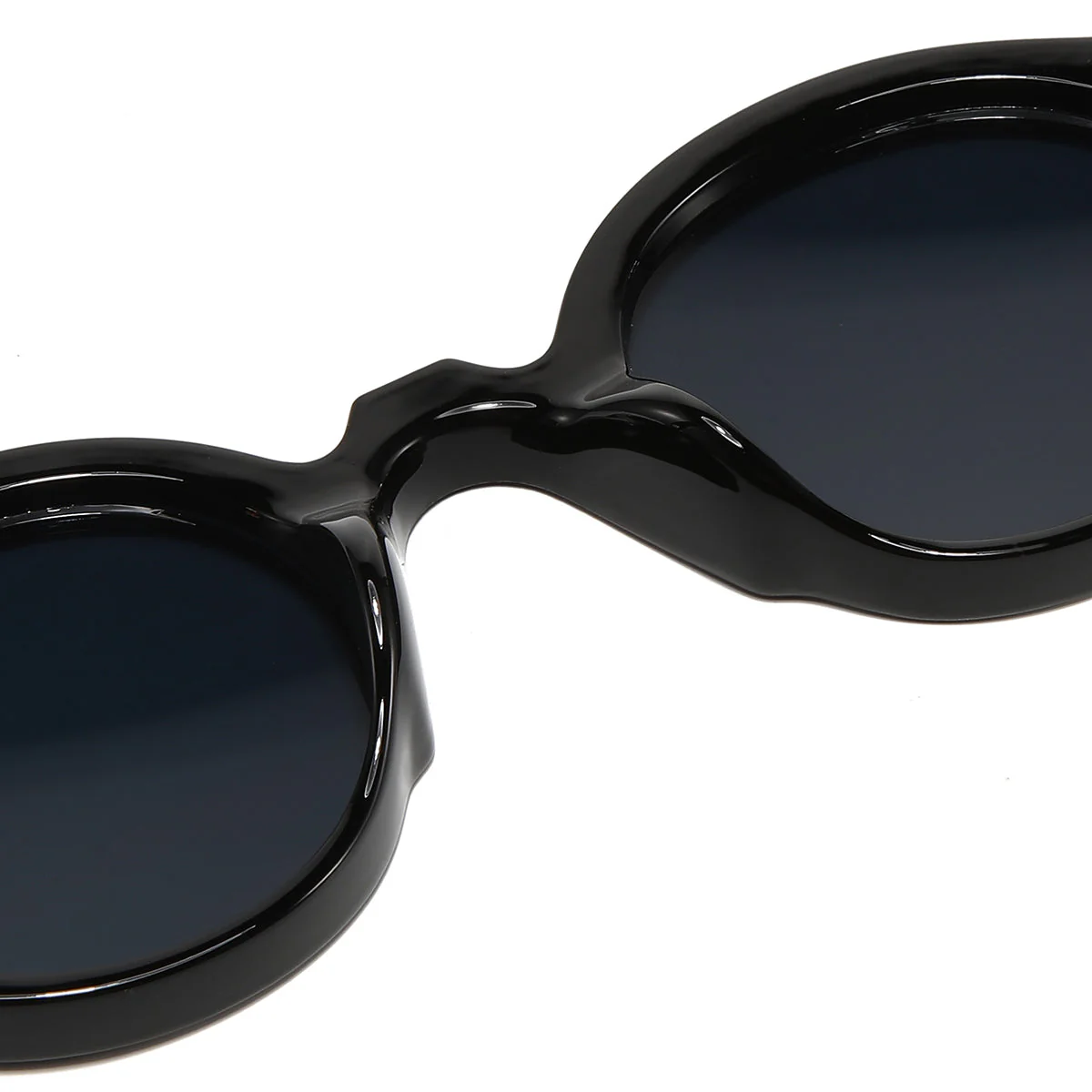 Full Black SZ 2003 Round Sunglasses - Image 9