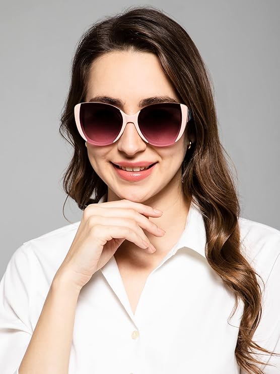 Full Rim Cat Eye Shape Branded Latest and Trendy Sunglasses For Women - Image 2